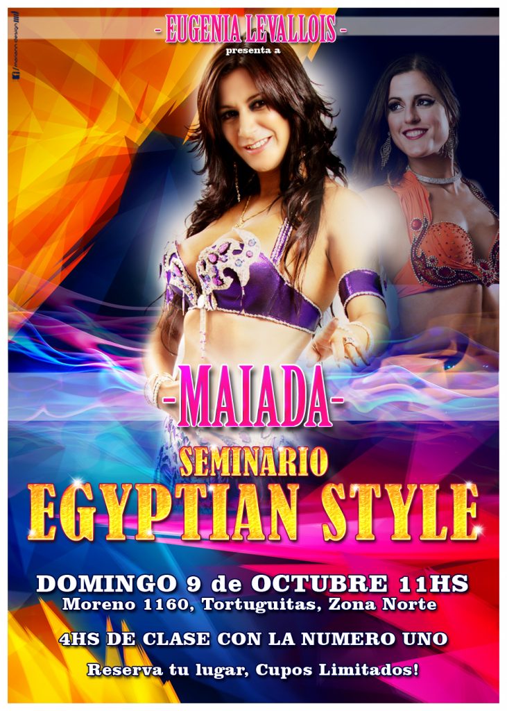 Seminario Egyptian Style: Domingo 9 de Octubre de 2016 11:00hs.